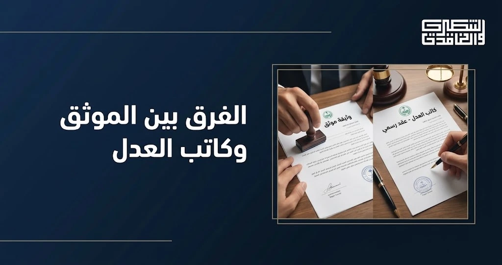 الفرق بين الموثق وكاتب العدل